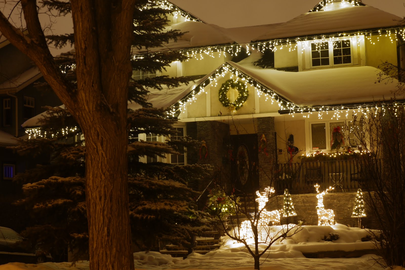 Sean and Shannon's Blog White Christmas in Canada