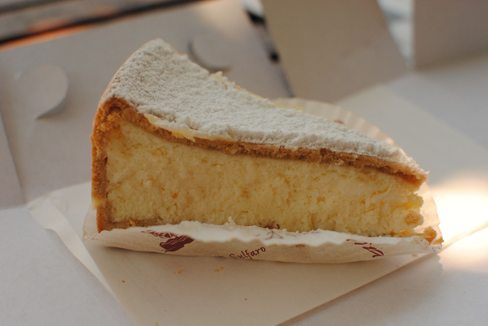 Richard Elliot's Blog Haberfield Taste Off Ricotta cheesecake