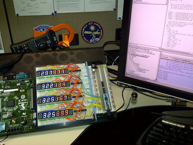 Java Hardware: LED Display Board using the Propeller 8-core processor ...