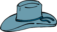 Cowboy hat clipart from Western