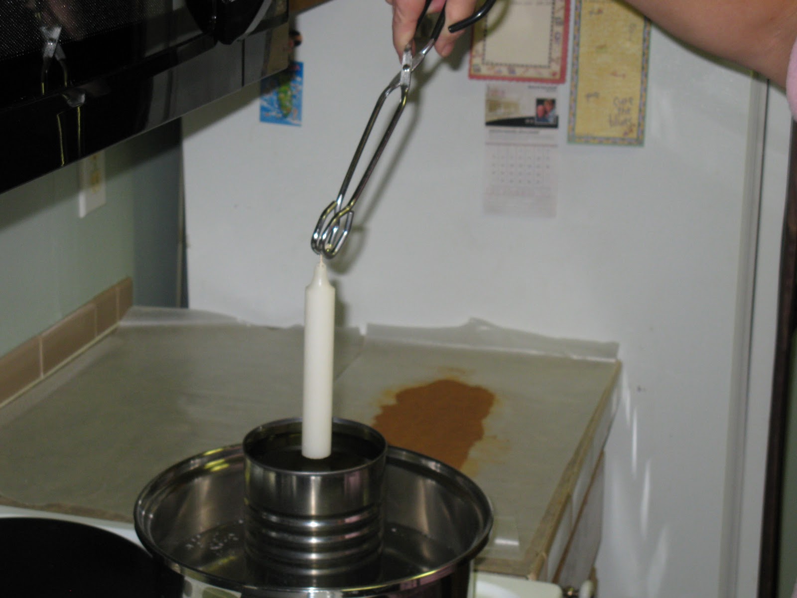 Candy Creek Hand dipped Primitive spice candle tutorial