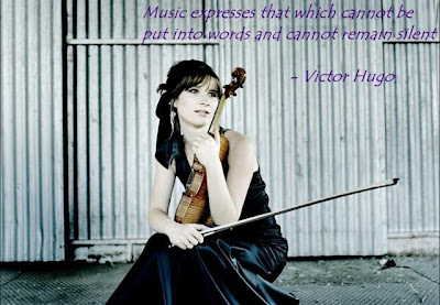 Famous sayings, quotes from famous people: The beauty of music - quote