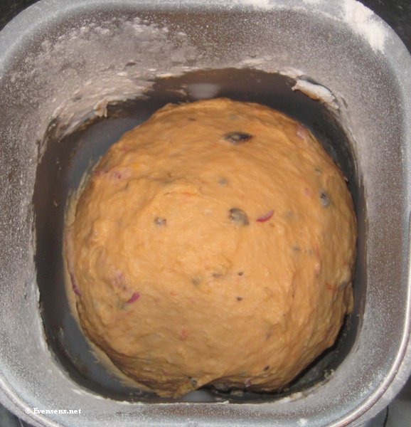 From Lois' Hands Tomato Olive Bread Recipe