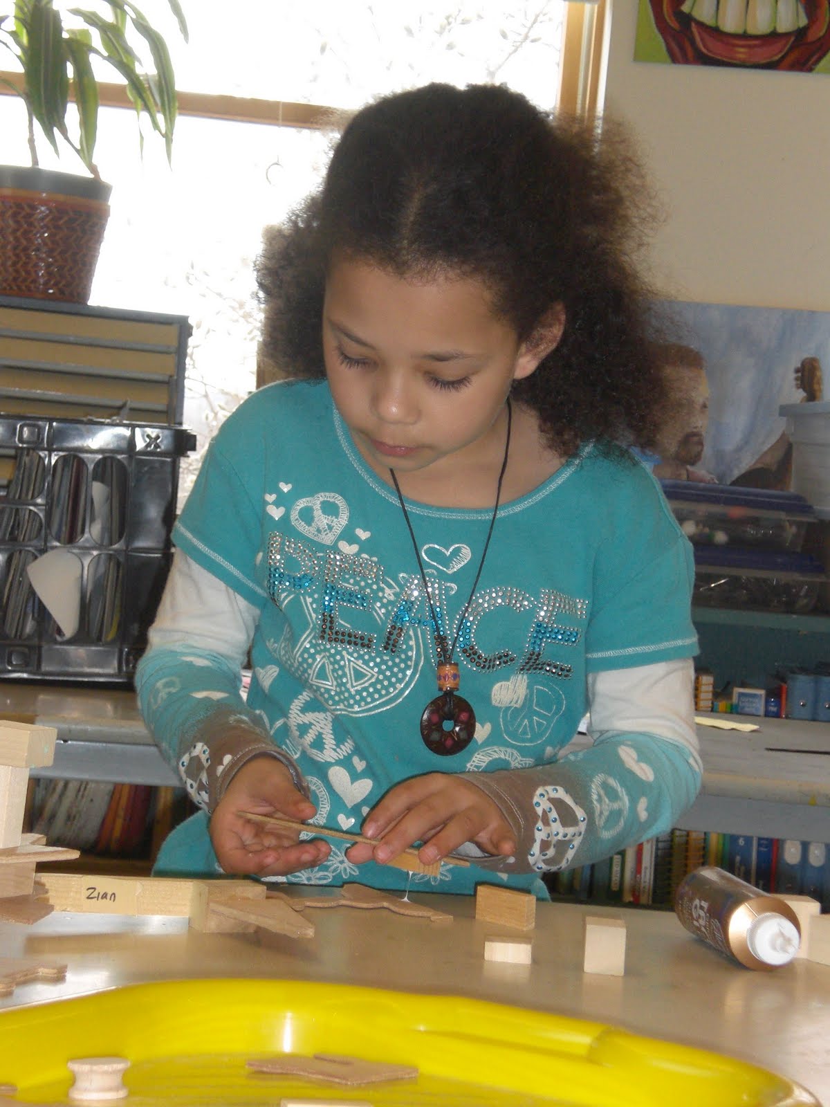 Parker Art 2/3s Making Wood Sculptures