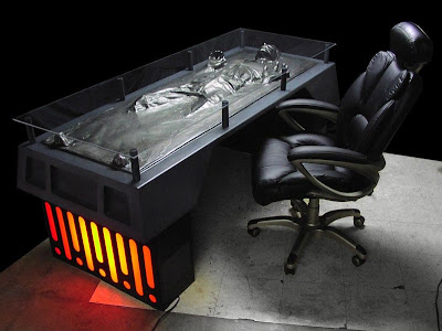 Star Wars Desk Home Office Furniture Blog Check Out This Cool Star Wars Han Solo Desk Tom Spina Designs Created Custom Inspired For The Studio Office Of Mark Hall