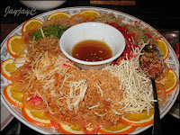 Yee Sang, replenished dish