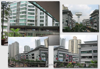 Some pics taken while strolling at 1st flr., Block J of SohoKL, of buildings in the vicinity