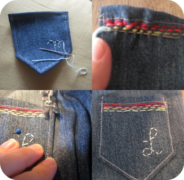 Easier than you might think!  Step by step tutorial on how to make toddler jeans from old maternity pants.  No pattern needed. #sewingproject #sewingforbeginners #easysewingidea #sewingforkids #repurposing #sewingkidsclothes