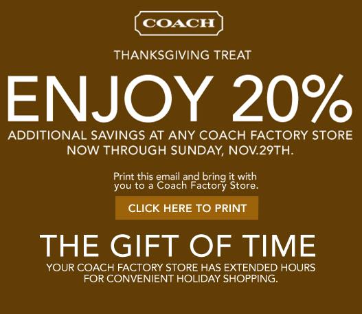 Small Handbags: Coach Outlet Coupons