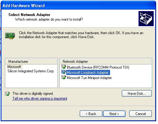 Install loopback adapter windows 7 mac