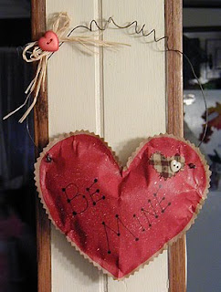 Be Mine Valentine Heart Wall Hanging Crafts By Amanda
