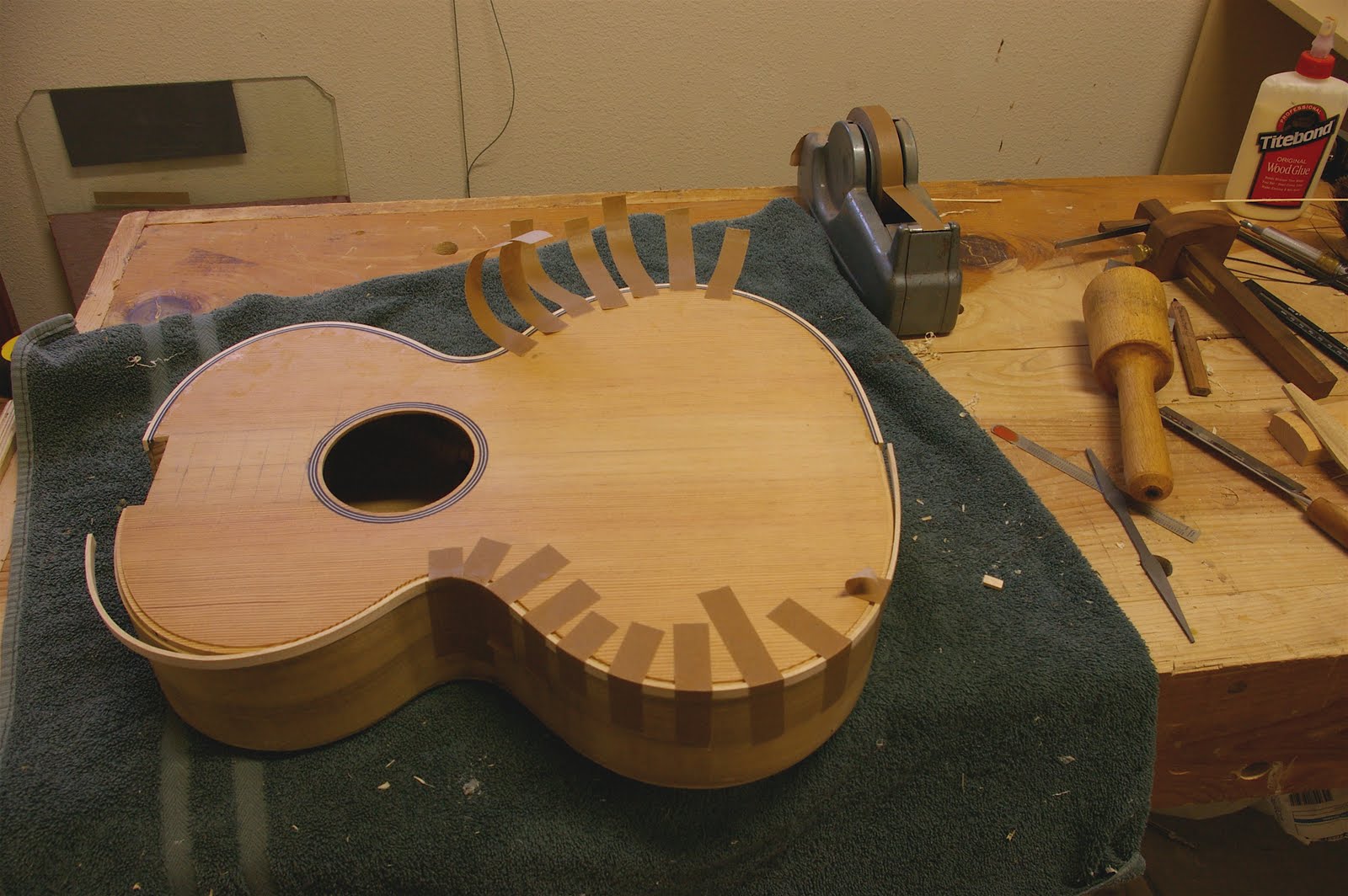 Getting Ready to Install Guitar Bindings