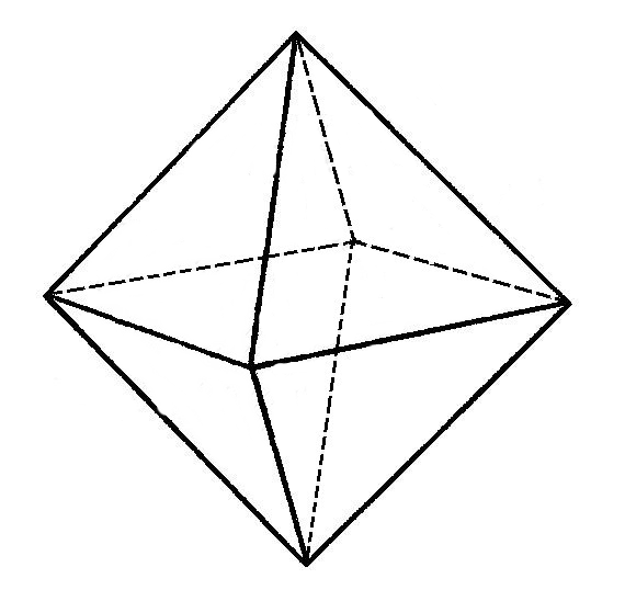 Октаэдр распечатать. Многогранник октаэдр. Развертка правильного октаэдра. Октаэдр это Геометрическая фигура. Октаэдр вырезка.