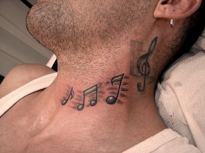 Most men who wish to produce a melody tattoo uncover it solitary way to