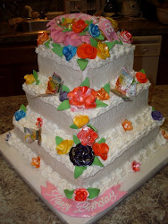 Three Tier Birthday Cake