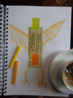 Coffee Shop Art: Journal Pages Idea