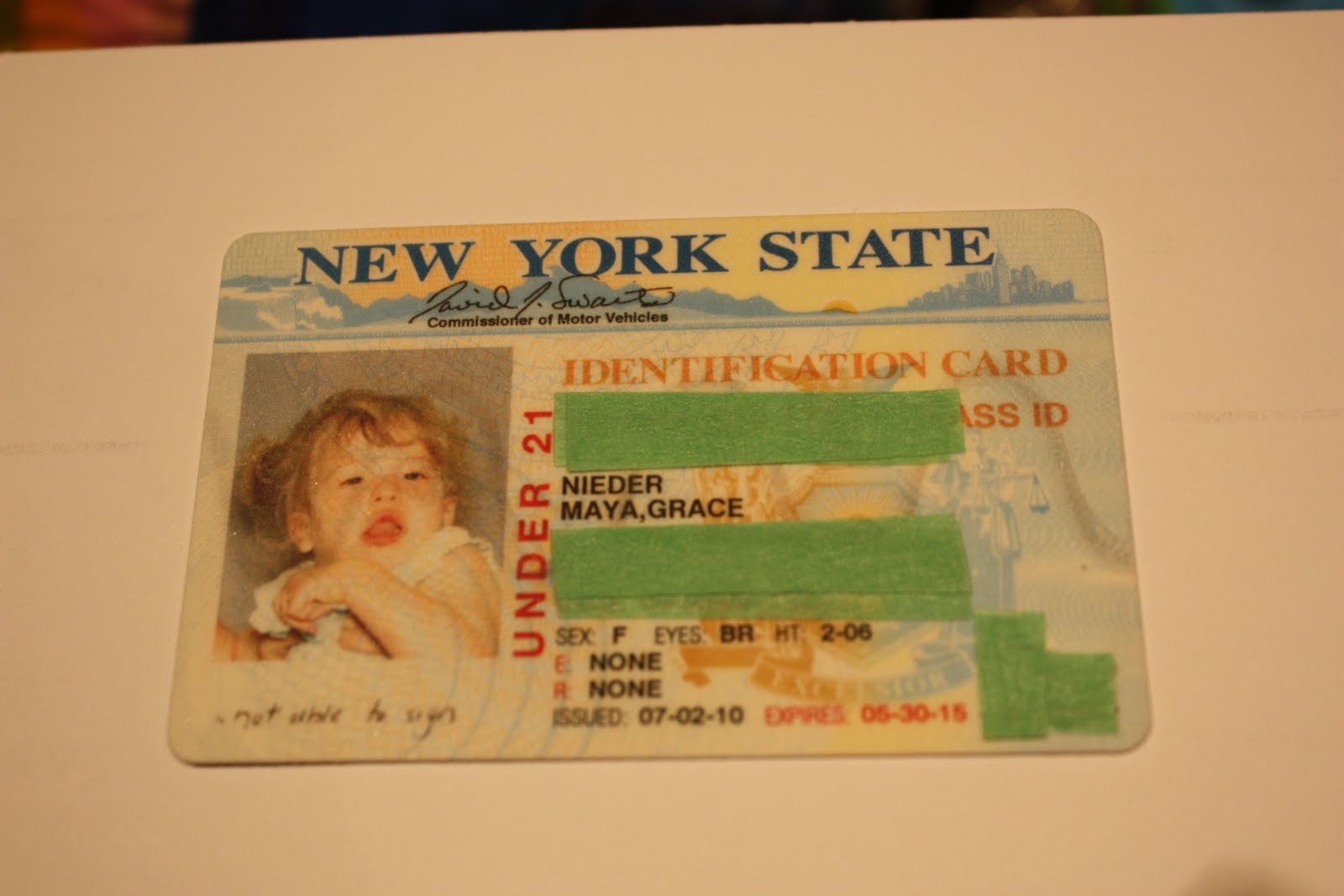 Nys Non Driver Id Card Skylib Nys Non Driver Id Card Skylib