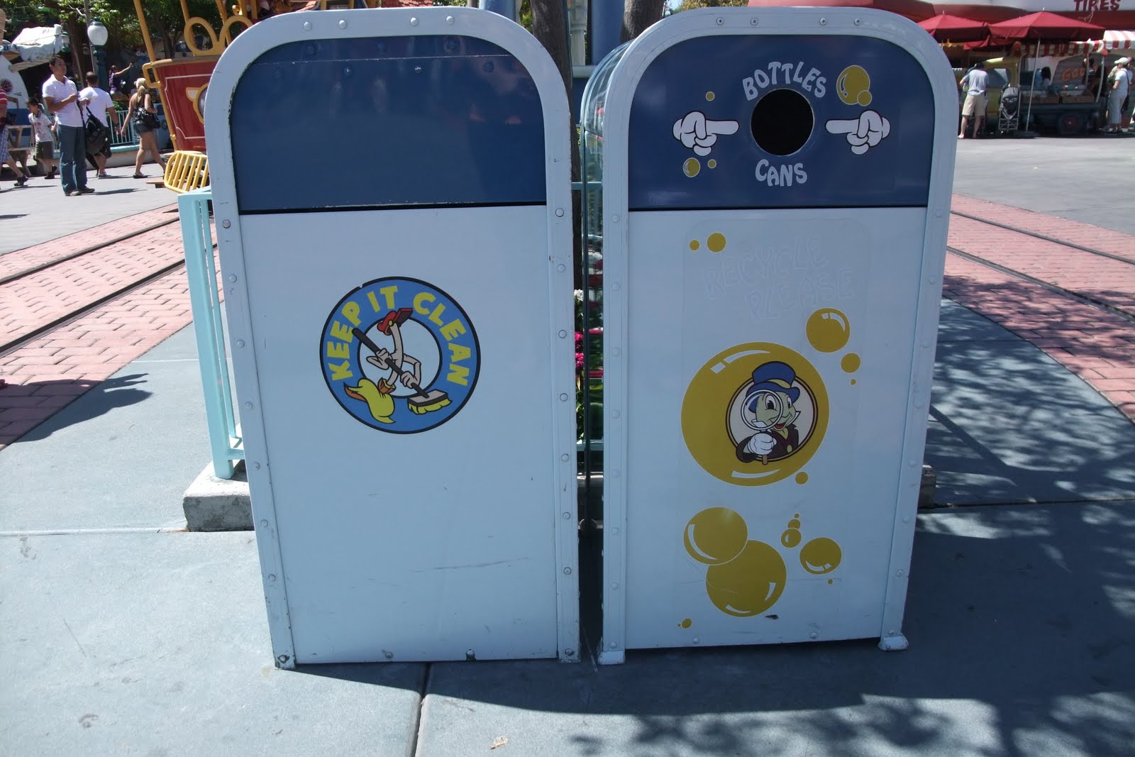 Disneyland Trash Cans