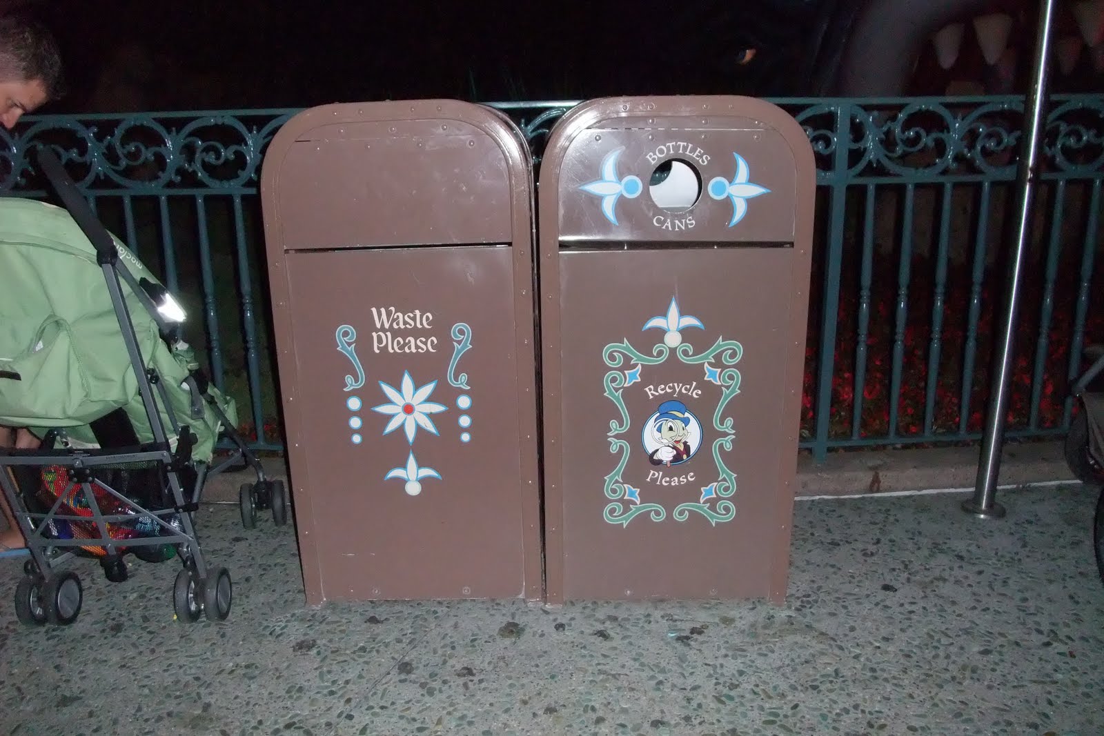 Disneyland Trash Cans