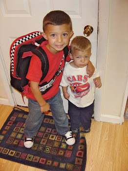 Brother hug? Check!