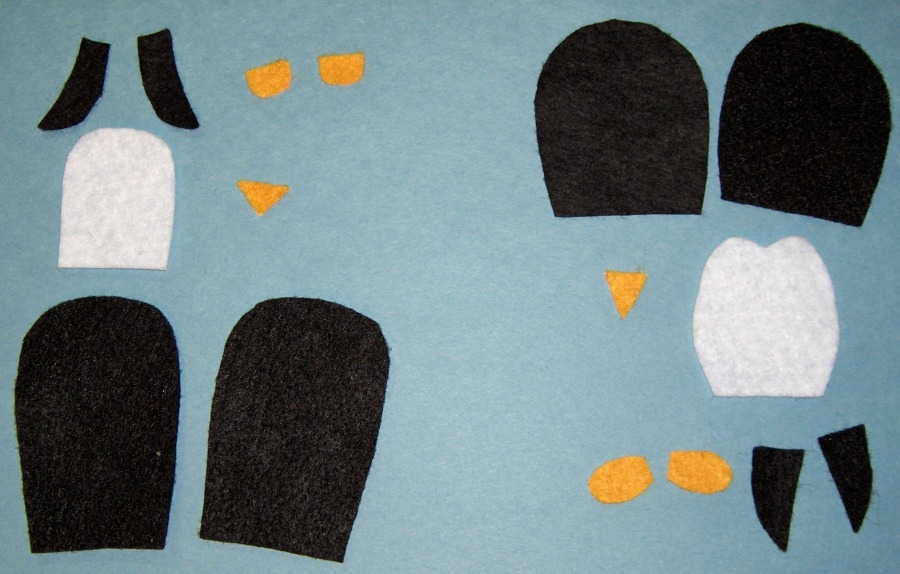 Patterns to make full sized puppets with moveable mouth.
