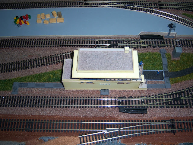 Auhagen 11375 - Poste D'aiguillage Modélisme Ferroviaire - Bâtiment Détaillé échelle HO
