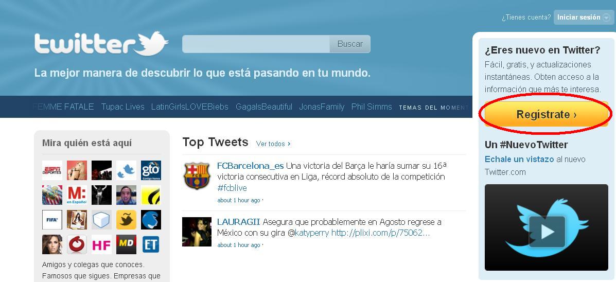 El blog de la clase de Gregorio: INICIÁNDONOS EN TWITTER