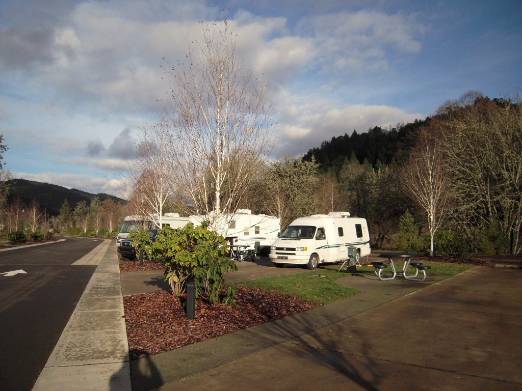 Hélène et André Canyonville en Oregon