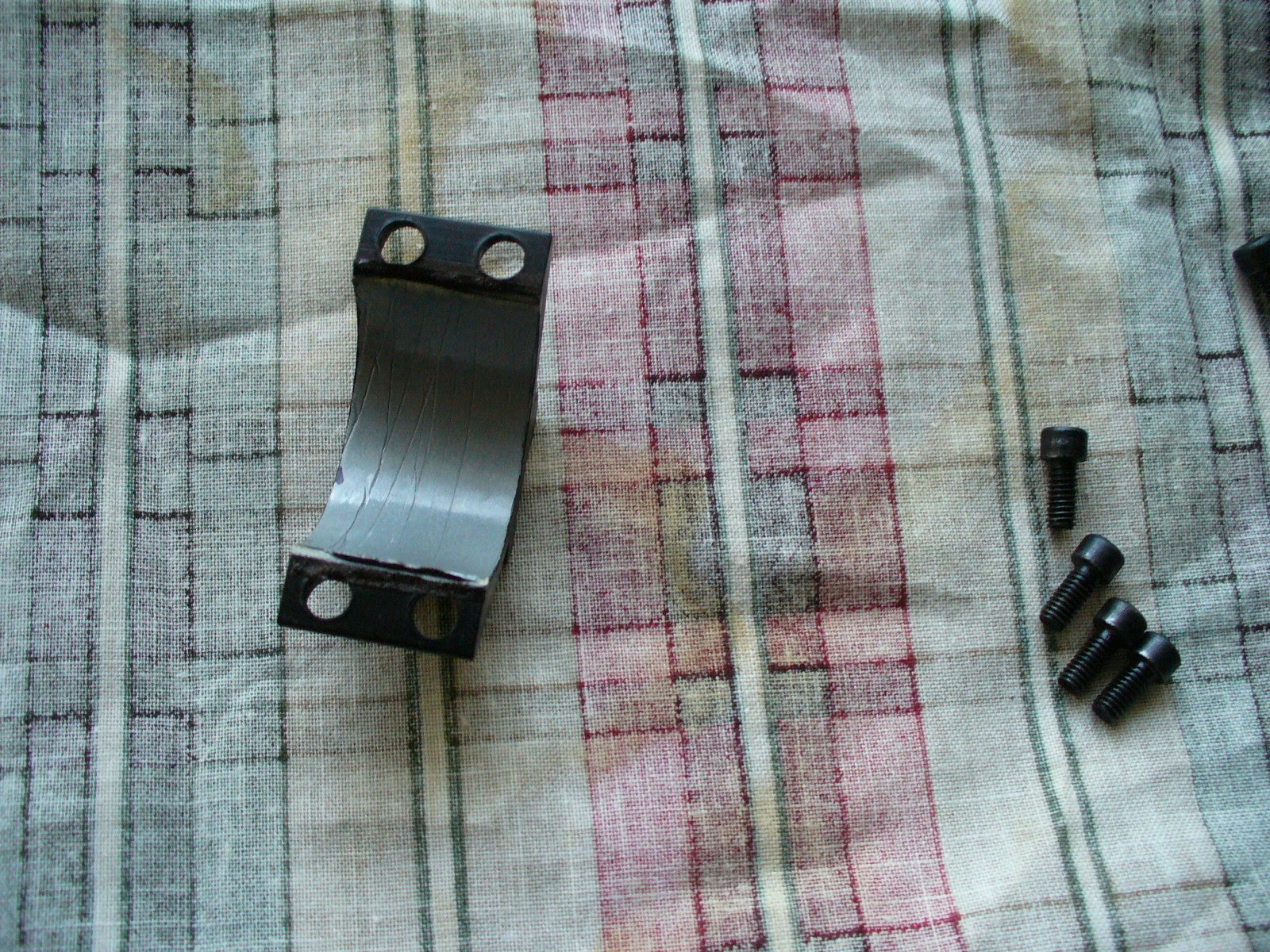 docslog Scope mount ring with tapered shim from Pratley Steel.