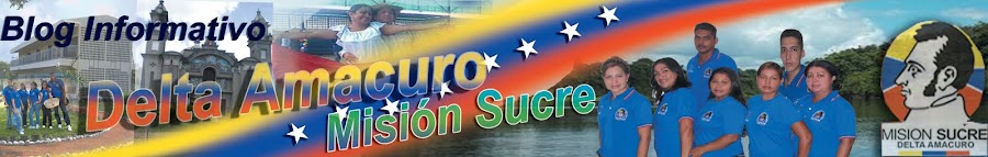 Delta Amacuro Misión Sucre PNF