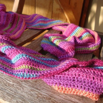 Crocheted Scarf by Jo Tinley