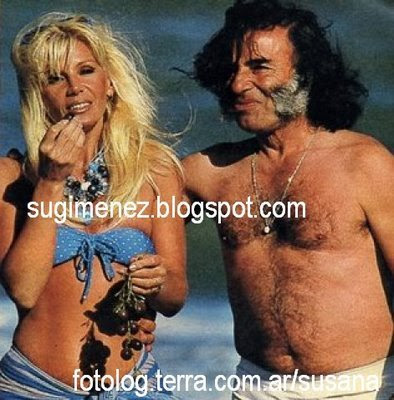 Quemá Esa Foto!!!: Susana Gimenez y Carlos Menem en la playa