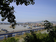 View of the fishing village