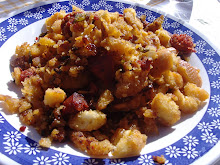 Migas con chorizo