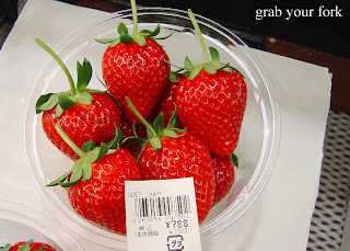 giant strawberries