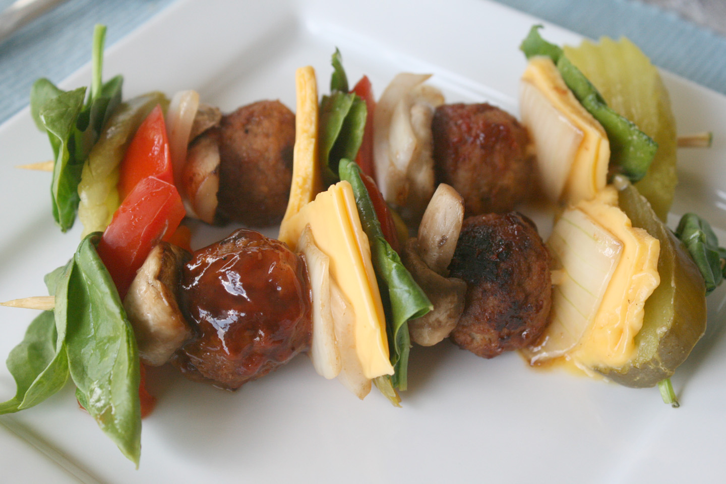 Hamburger Kabobs Fun Summer Treat