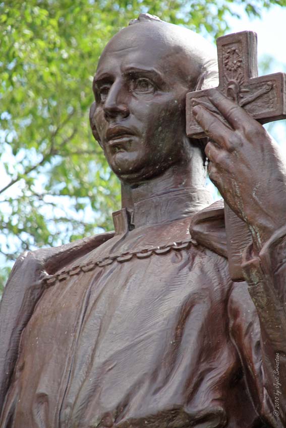 Public Art in Chicago Jacques Marquette Memorial [By Hermon Atkins MacNeil]