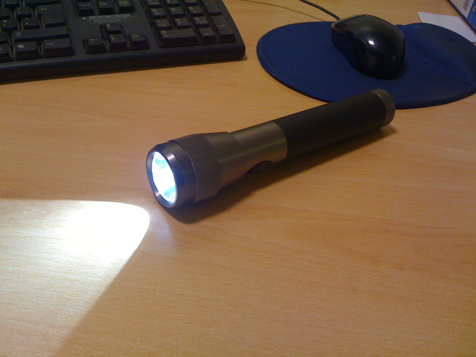 Going fast, getting nowhere Kit Report Halfords LED Torch