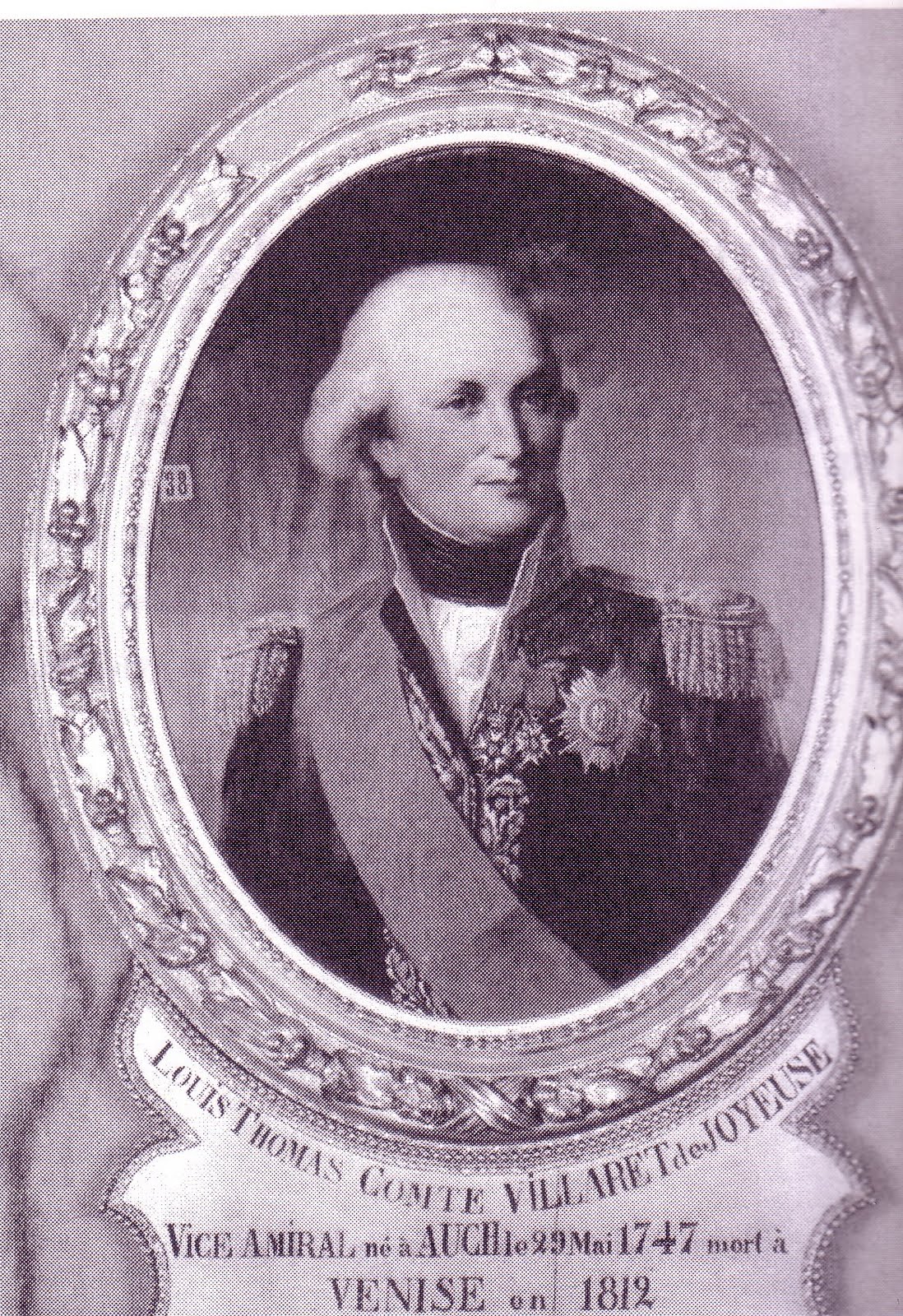Base Figurine Hachette Repeinte - Amiral Villaret De Joyeuse (1748-1812), Premier Empire, Bon état