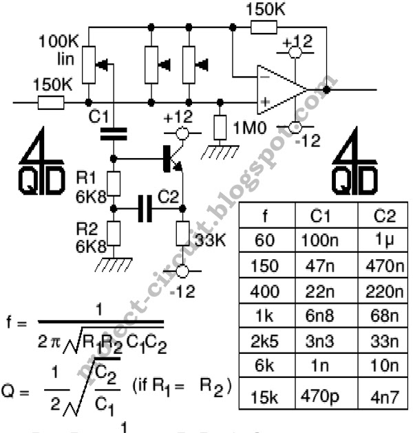 Electronics Technology: Audio Graphic Equalizer Circuit