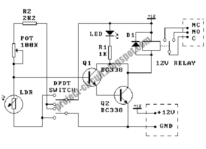 Electronics Technology: Light Dependent Resistor Circuit