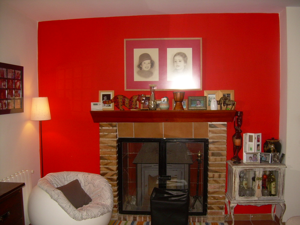 El Color de nuestras casa: El salón de Debora : 