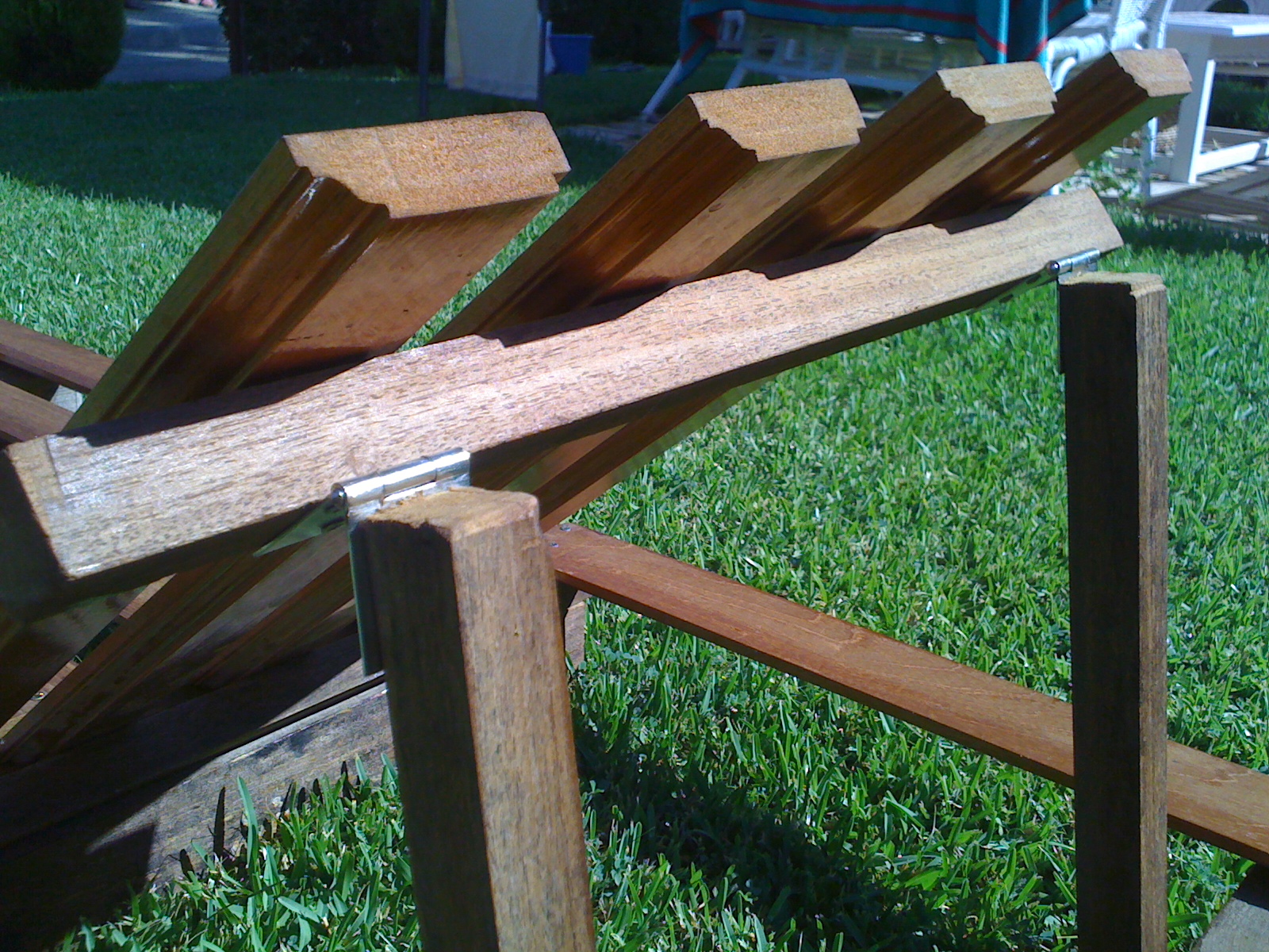 La tumbona de restos de mobiliario de Alex : x4duros.com