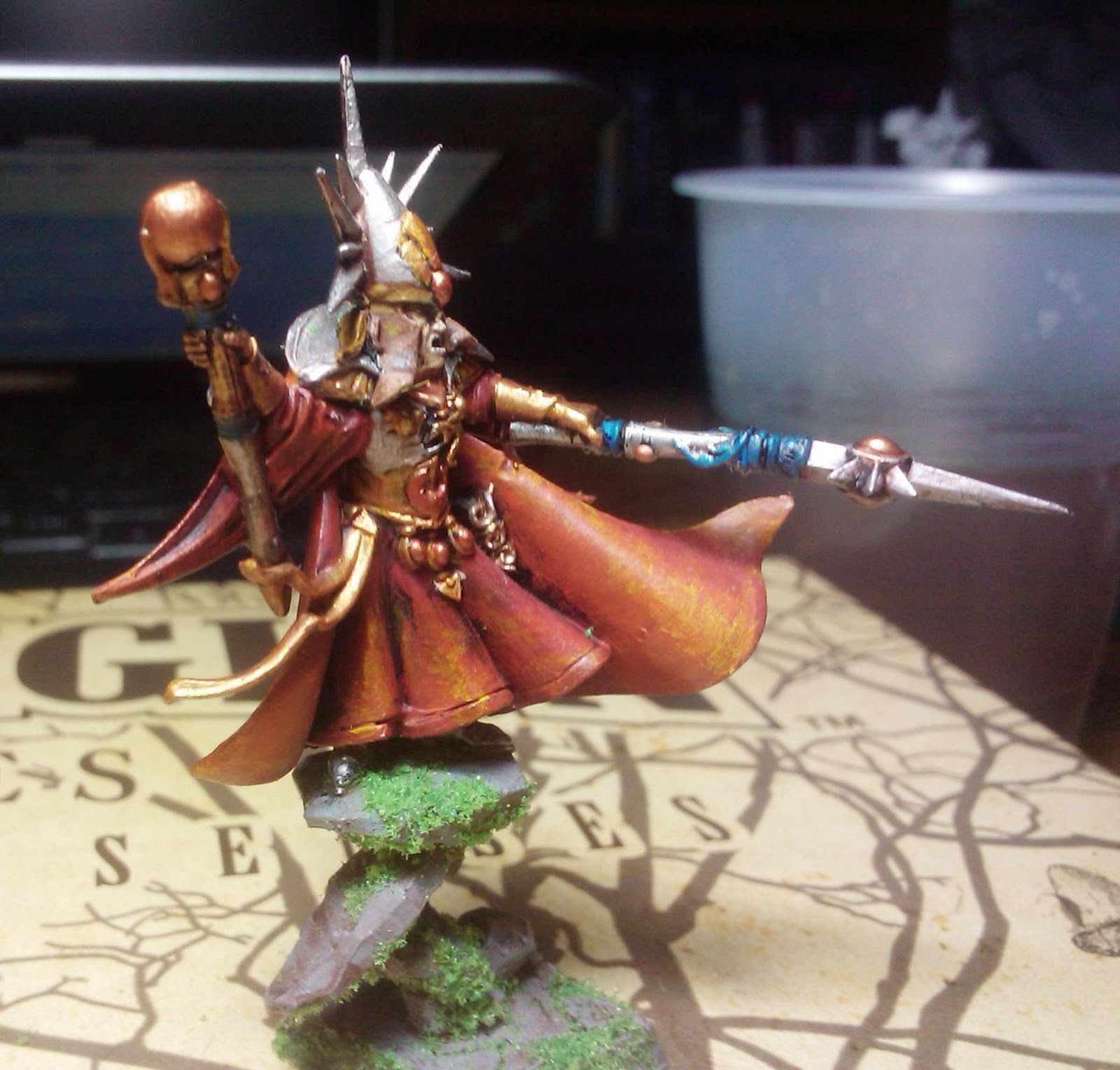 ArtJockers Warhammer Fantasy: Alathar, Archimago Alto Elfo