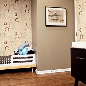 Boys Room Wallpaper Grey Painted Modern Nursery or Kids Room