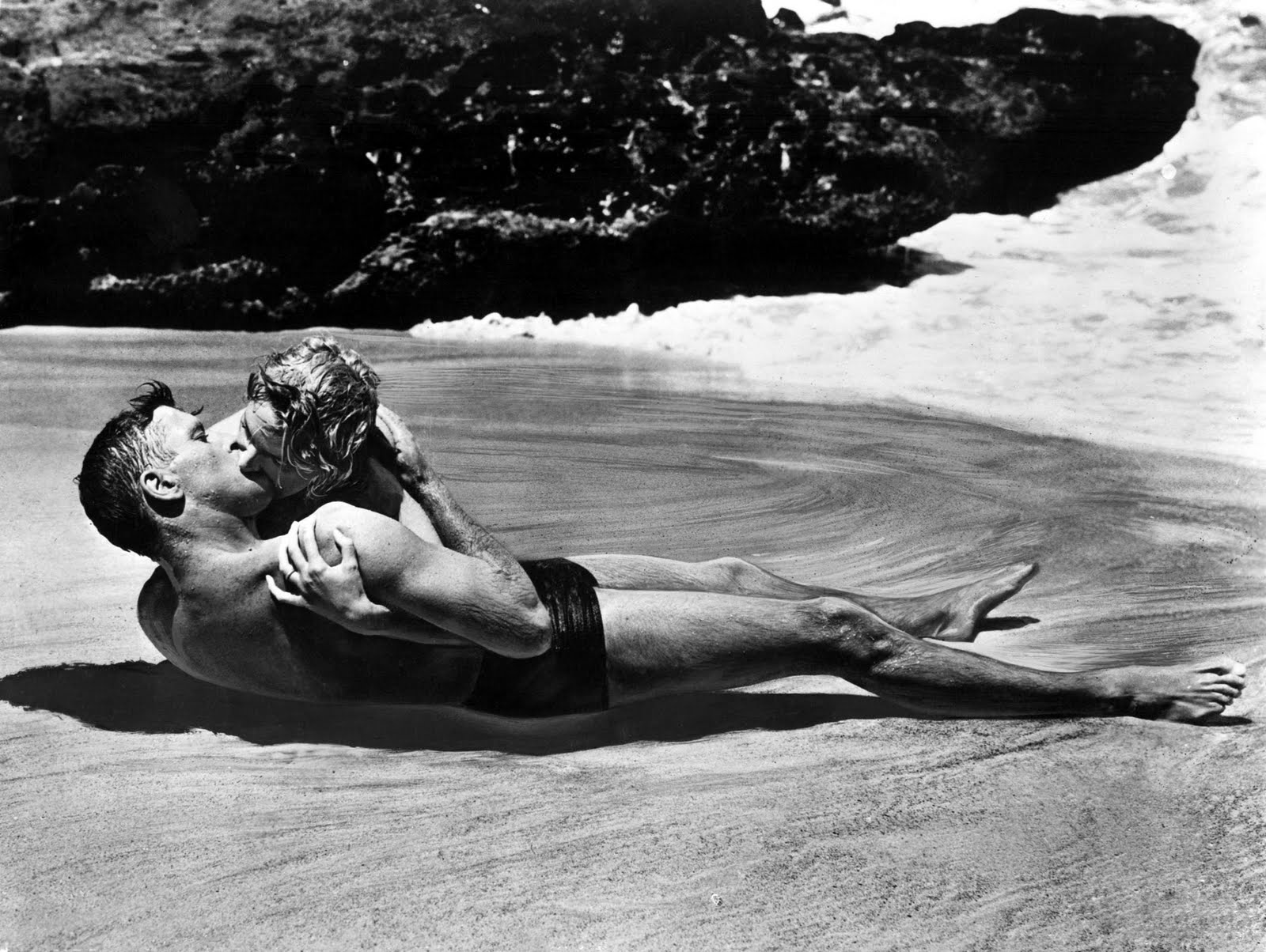 From Here To Eternity with Burt Lancaster and Deborah Kerr