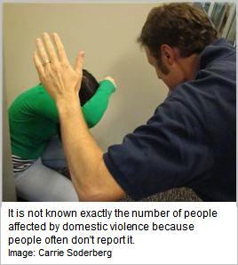 domestic violence image by Carrie Soderberg