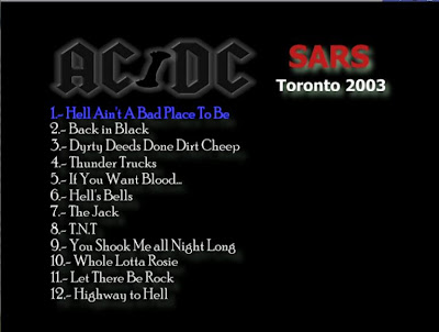 AC/DC BOOTS: AC/DC SARS - Toronto Rocks 2003 PROSHOT