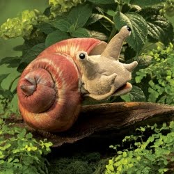 folkmanis snail puppet