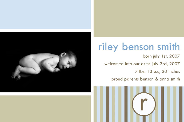 Welcome Riley  Benson Smith!